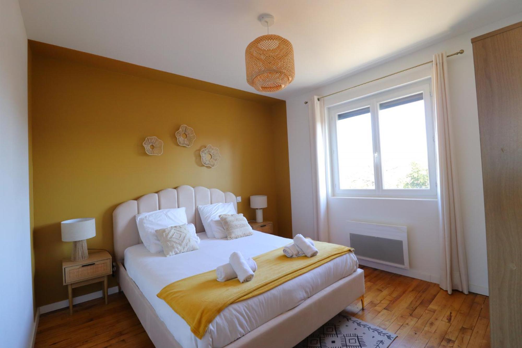 Le Boho - Charmant T3 Avec Climatisation Et Fibre Bergerac Værelse billede
