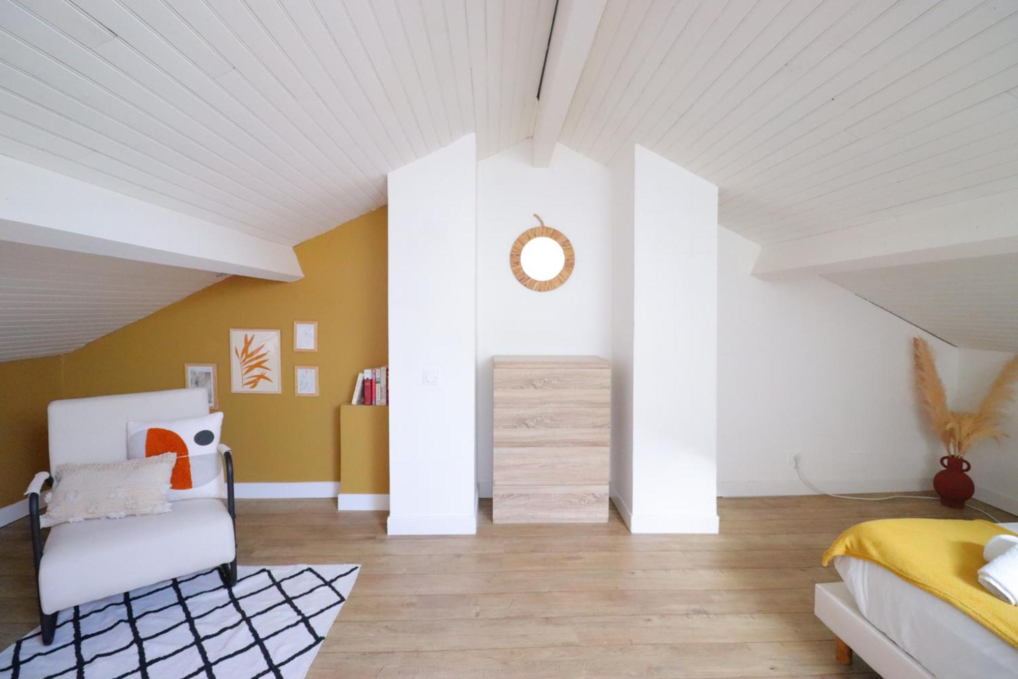 Le Boho - Charmant T3 Avec Climatisation Et Fibre Bergerac Værelse billede
