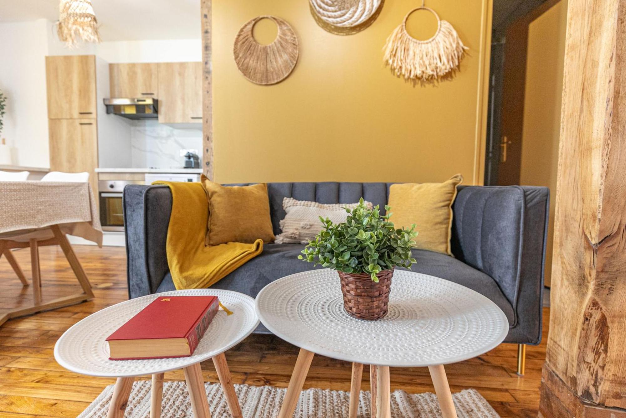 Le Boho - Charmant T3 Avec Climatisation Et Fibre Bergerac Eksteriør billede