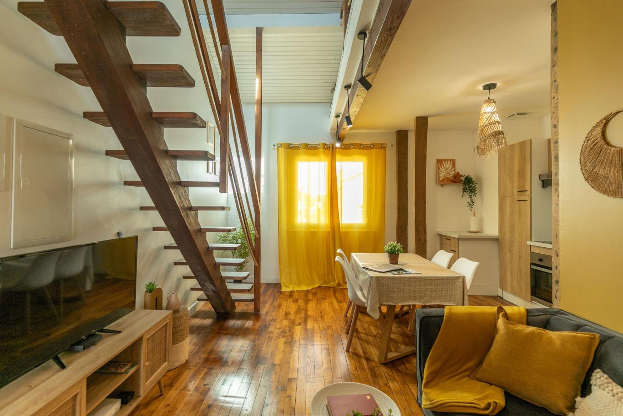 Le Boho - Charmant T3 Avec Climatisation Et Fibre Bergerac Eksteriør billede